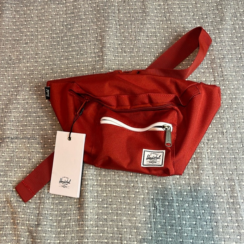 Herschel Red Fanny Pack; never worn!